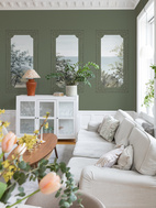 A Room With A View Olive Green
