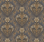Oscar Antique Medallion Blue