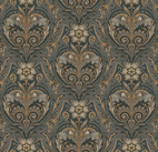 Oscar Antique Medallion Dark Grey